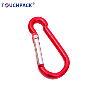 Mosquetón de Aluminio en Forma de D, Colorido, Precio de Fábrica, Gancho para Escalar, Llavero, Portátil, para Uso en Exteriores - Product Image 4
