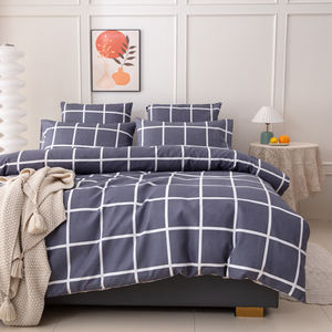 Funda nórdica de alta oferta, funda de edredón de algodón con cremallera de 3 lados, juego de edredones transpirables para hotel - Product Image 3