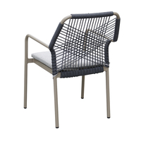 Chaise empilable à succès, chaise de salle à manger intérieure et extérieure, chaise en corde, chaise en rotin