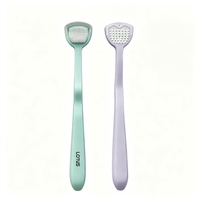 Brosse à Langue à Grande Tête, Manche Antidérapant, Nettoyant pour la Langue, Soin Buccal, Râpe à Langue pour une Haleine Fraîche