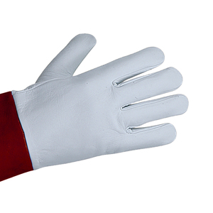Guantes de soldadura de piel de cabra de primera calidad resistentes al calor, ligeros y naturales, en venta. - Product Image 6