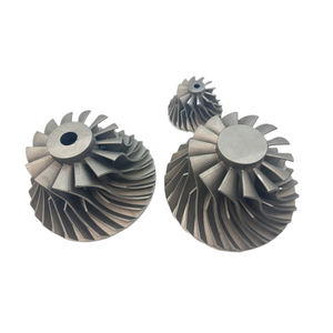 Точность ковки услуги литье титановые турбины колеса Турбокомпрессор для аэрокосмической промышленности - Product Image 1