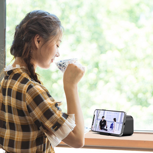 Réveil haut-parleur sans fil Super son mains libres <span class=keywords><strong>haute</strong></span> <span class=keywords><strong>définition</strong></span> miroir affichage LED haut-parleur <span class=keywords><strong>Radio</strong></span> - Product Image 2