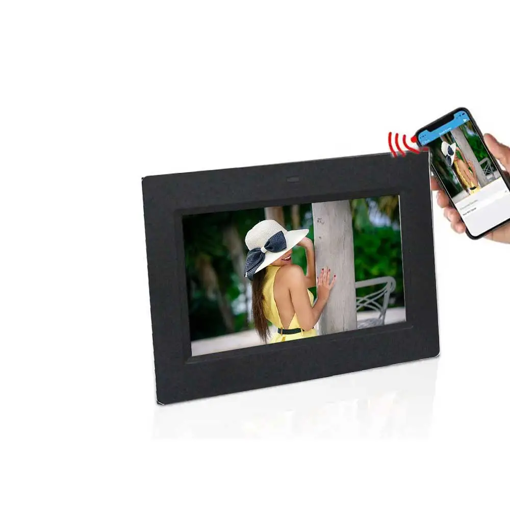 Hot Sell 7 Inch Digital Picture Frame Support Hd Video Download