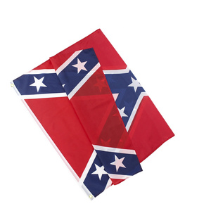 Bandera Confederada DE LOS Estados Unidos, 3x5 pies, doble costura, resistente a la decoloración con ojales de latón para interiores y exteriores - Product Image 1