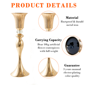 Centro <span class=keywords><strong>de</strong></span> <span class=keywords><strong>Mesa</strong></span> Floral Comercial, Florero Alto <span class=keywords><strong>de</strong></span> Metal Dorado, Centro <span class=keywords><strong>de</strong></span> <span class=keywords><strong>Mesa</strong></span> <span class=keywords><strong>para</strong></span> Bodas, <span class=keywords><strong>Centros</strong></span> <span class=keywords><strong>de</strong></span> <span class=keywords><strong>Mesa</strong></span> <span class=keywords><strong>para</strong></span> <span class=keywords><strong>Eventos</strong></span> - Product Image 3