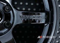 Maining tempaan terbaik krom hitam Te37 Saga SL Ultra 6061-T6 roda tempa aluminium Aloi