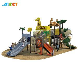 Équipement de terrain de jeu extérieur pour enfants personnalisé et coloré, terrain de jeu pour enfants dans le <span class=keywords><strong>jardin</strong></span> - Product Image 3