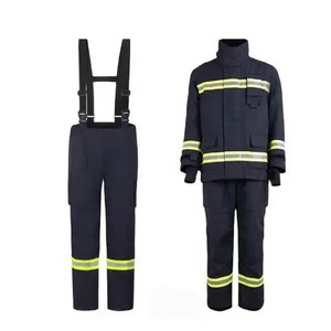 【売れ筋】欧州規格 <span class=keywords><strong>CE</strong></span> <span class=keywords><strong>EN469</strong></span> 準拠 消防服 NFPA1971 ノーメックス® 消防士・消火活動用 防火服 - Product Image 5