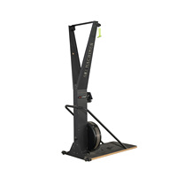 Máquina de remo y esquí comercial con resistencia ajustable, equipo de ejercicio cardiovascular para gimnasio, resistente al viento