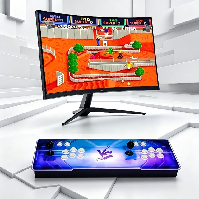 Portable Arcade Game Box Classic Retro Home High Definition Entertainment Device