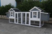 Grand poulailler professionnel en bois de sapin chinois Offre Spéciale au design unique personnalisé