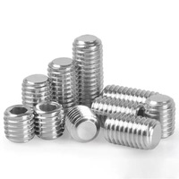 M3-M16 DIN913 A4-70 316 acier inoxydable tête Allen à six pans creux bout plat boulon sans tête vis de réglage M4-M10 M8 M12 M14 M16