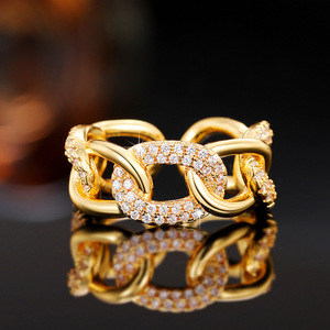 Anello con Design a Catena per Dito Indice da Donna - Product Image 3