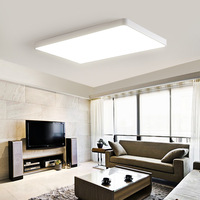Lámpara LED Cuadrada para Exteriores, Diseño Moderno, Control Remoto, Acrílico, para Techo, Dormitorio, Sala de Estar, Hoteles, 3CCT, Temperatura de Color, IP40