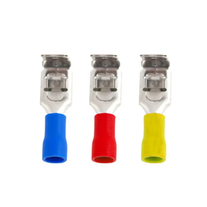 ชุดอุปกรณ์ต่อสายไฟแบบกึ่งฉนวนชนิด Piggy Back Spade Connectors ขนาด 22-10AWG 6.3 มม. (1/4 นิ้ว) แบบถอดเร็ว - Product Image 4