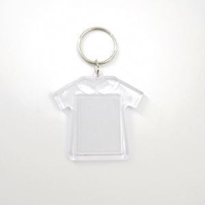 X48 Porte-clés transparent vierge en acrylique pour photos, mini album photo, porte-clés à insérer des photos, porte-clés vierges DIY - Product Image 4