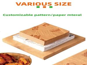 Food Grade Greaseproof Flexography Printable Sandwich Paper for Cake Hamburger Wrapping Premium Packaging Paper for Food - Product Image 6