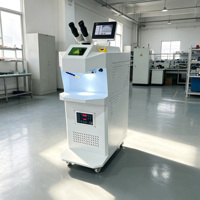 Machine de soudage au laser pulsé portable de type YAG pour la fabrication et la réparation de bijoux