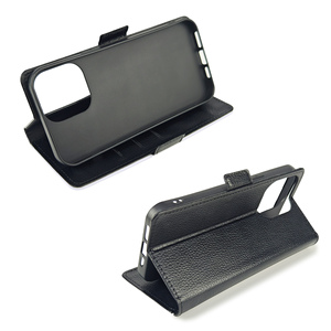 Nhà máy trực tiếp thăng hoa in kỹ thuật số da điện thoại cho trường hợp đối với <span class=keywords><strong>iPhone</strong></span> 15 Pro Max chất lượng ví điện thoại di động chế tạo - Product Image 4