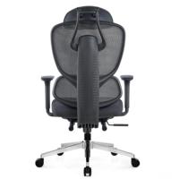 Nouvelle chaise de bureau exécutive ergonomique moderne en maille, pivotante et inclinable, avec accoudoirs 4D, appui-tête 3D et repose-pieds, en plastique robuste pour bureau à domicile