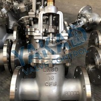 Válvula de Compuerta de Acero Inoxidable 3"/4"/6"/8" DN80/DN100/DN150/DN200 316L/304/CF8M/Duplex 2205 Clase 300 con Brida RTJ