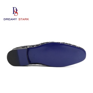 Zapatos de Fiesta y Boda de Alta Calidad Hechos a Mano con Diseño de Diamantes, de Cuero Genuino, Cómodos, Transpirables, Ligeros, con Logotipo Personalizado - Product Image 2