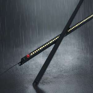 Lampe de camping à LED bicolore DC10-16V avec bouton d'interrupteur intégré Lumière <span class=keywords><strong>rigide</strong></span> IP65 pour camping-car, caravane, tente et auvent. - Product Image 4