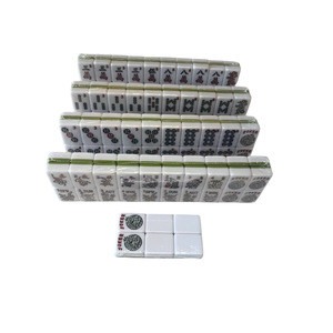 American <b>Mahjong</b> <b>Set</b> 30mm 166Pcs Digital Panda Pattern For Cross Border Wholesale - Product Image 1