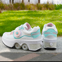 Patins à roulettes transformables 2-en-1