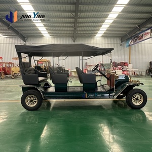 Vehículo Eléctrico Retro Clásico de 8 Plazas, Vehículo de Lujo Vintage para Turismo, <span class=keywords><strong>Alquiler</strong></span> para Bodas y Eventos - Product Image 6