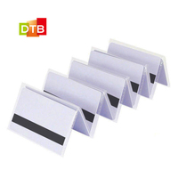 Carte à bande magnétique vierge imprimable personnalisée Vente en gros Carte à bande vierge Smart ID/IC Taille de carte de crédit