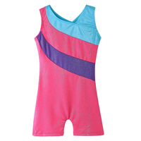 Justaucorps de gymnastique pour enfants de haute qualité pour la pratique, vêtements d'entraînement, justaucorps de danse sans manches pour filles