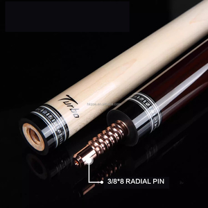 FURY AS-2 Maple Carbon Fiber Shaft 2-Piece Center Joint Pool Cue with 12.5mm Case Set 3/8*8 Radial Pin Joint 19-20oz - Product Image 2