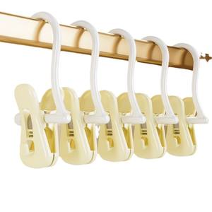 Pinces à linge durables avec crochets, forme rectangulaire, pour le rangement et le séchage des jupes et des pantalons, usage domestique - Product Image 3