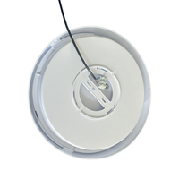 Plafonnier LED SMD2835 étanche IP65, AC 220V, avec capteur d'urgence, style moderne nordique, ABS PC, montage en surface, intérieur/extérieur