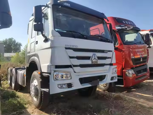 Camión Tractor Usado Sinotruck Howo de 10 Ruedas, Diésel, 371hp, 6x4, Volante a la Izquierda, Suspensión Neumática, en Venta - Product Image 3