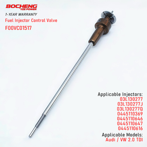 Soupape de commande d'injecteur Common Rail F00VC01517 pour injecteurs diesel 0445110369 0445110646 03L130277J 03L130277Q - Product Image 1