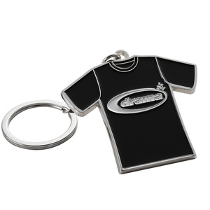 LLavero caliente diseño personalizado Metal aleación de zinc esmalte lindo llavero 2d 3D Logo letra marca ropa forma llavero al por mayor - Product Image 2