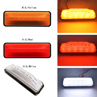 Systèmes d'éclairage de moto à LED pour scooters électriques E-Bikes Trucks Trailers-Taillight Brake Turn Side Lights
