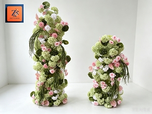 ZIKE FLOWER 2026 Tendance : Ensemble de fleurs artificielles pour mariage, arrangement floral mixte luxueux fait main, Hortensia, Rose, Orchidée, toucher réel - Product Image 3