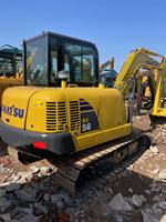 Excavator Crawler Komatsu PC56-7 Bekas Tahun 2020 Model Kecil Mikro Mini 100% Original Impor Jepang