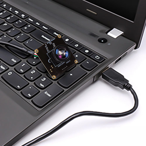 โมดูลกล้อง USB ความเร็วสูง มุมกว้าง กล้องถ่ายภาพแบบ Global <span class=keywords><strong>Shutter</strong></span> ความละเอียด 1080P 90FPS ขนาดเล็ก UVC USB2.0 พร้อมเลนส์ 120 องศา สำหรับพีซี - Product Image 4