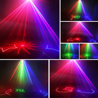 Lumière de scène Beam Light Rgb Laser Led 5 en 1 Couleurs Led Strobe Dj Lights Contrôleur Dmx Équipement de fête de club Lumière disco pour la décoration de scène
