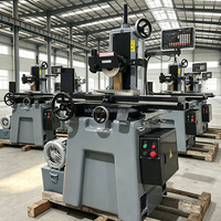 Meuleuse de précision verticale manuelle M618S avec DRO et collecteur de poussière à sec, petite machine de meulage électrique