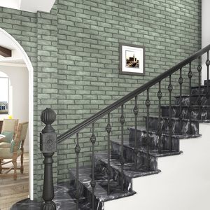 <span class=keywords><strong>Papier</strong></span> <span class=keywords><strong>peint</strong></span> 3D ORON Brick, rouleaux, cuisine, texture gaufrée, autocollant mural, <span class=keywords><strong>papier</strong></span> <span class=keywords><strong>peint</strong></span> pour salle de bain, imperméable, pour chambre à coucher, décoration murale - Product Image 4
