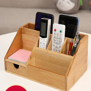 Modern Standing Type Rectangular Wooden Cutlery Holder Single Deep Compartments <b>for</b> Storing Utensils Neatly Safely Waterproof - Product Image 3