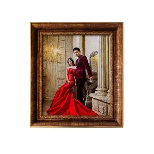Groothandel 16x20 vintage fotolijsten-Ruilin 20X30 "Grote Maat Klassieke Barokke Sierlijke Hout Schilderen Frame