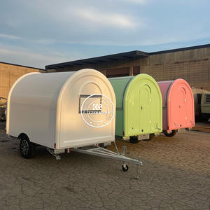 Remolque Multifuncional de Comida Rápida 2025, Camión de Venta de Café y Panadería con Luces Personalizadas - Product Image 3