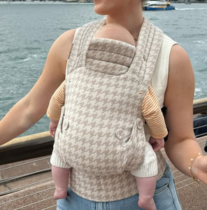 PABELY <span class=keywords><strong>Mochila</strong></span> Portabebés de Muselina Sencilla de Lujo, Transpirable y Ergonómica, con Capacidad de Carga de 20kg, Plegable - Product Image 1